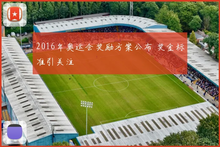 2016年奥运会奖励方案公布 奖金标准引关注