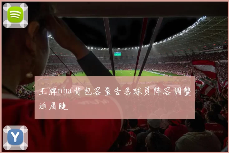 王牌nba背包容量告急球员阵容调整迫眉睫
