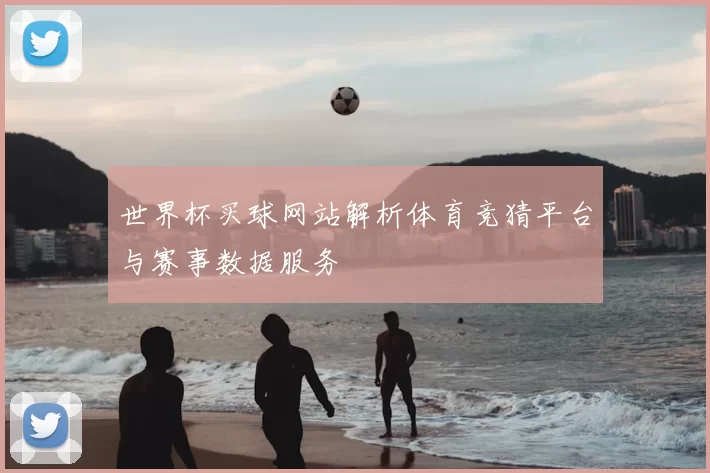 世界杯买球网站解析体育竞猜平台与赛事数据服务